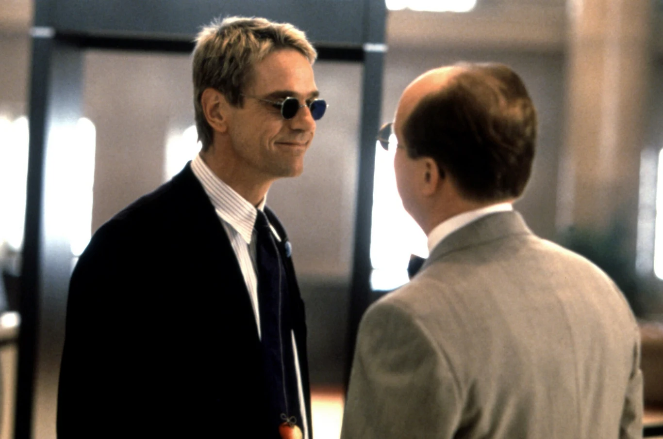 Jeremy Irons w filmie "Szklana pułapka 3"