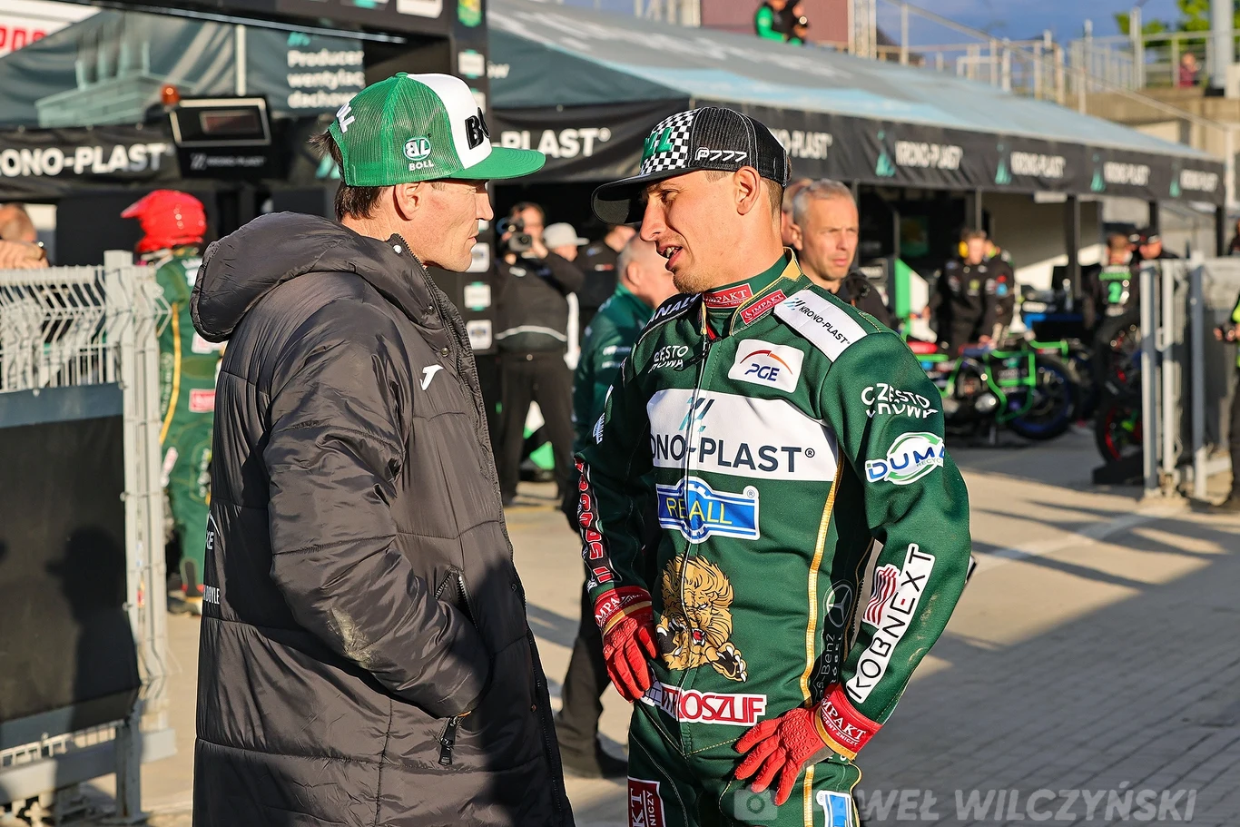 Jason Doyle i Piotr Pawlicki Jason Doyle i Piotr Pawlicki