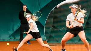 Ależ debiut Polki w zawodowym tenisie. 6:0 na dzień dobry. Całość w 61 minut