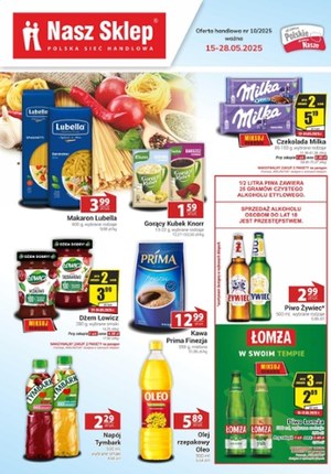 Gazetka promocyjna Nasz Sklep, ważna od 15.05.2025 do 28.05.2025.