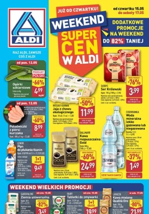 Gazetka promocyjna Aldi, ważna od 15.05.2025 do 17.05.2025.