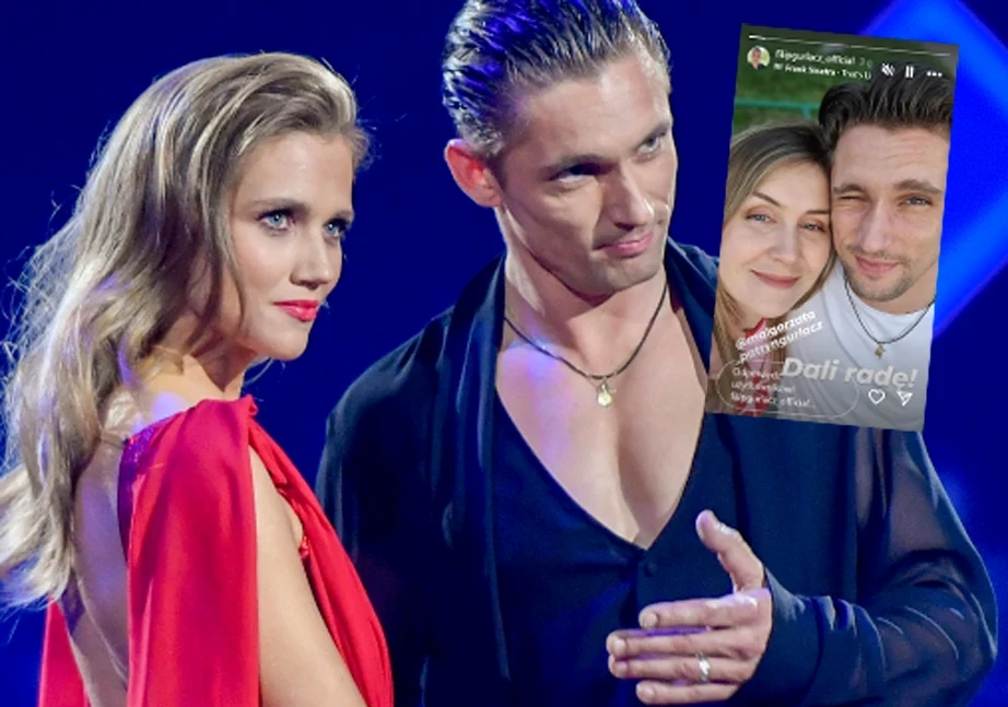 Agnieszka Kaczorowska, Filip Gurłacz i żona aktora