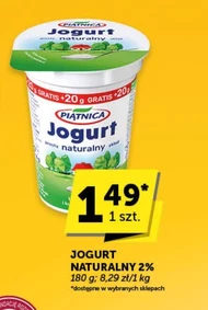 Jogurt naturalny Piątnica