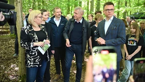 Szymon Hołownia otworzył nowy rezerwat przyrody. Nazwano go na cześć WOŚP