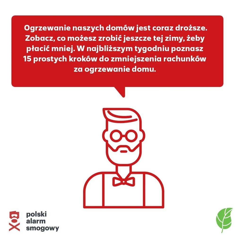Ciepło od zaraz - kampania Polskiego Alarmu Smogowego Ciepło od zaraz - kampania Polskiego Alarmu Smogowego