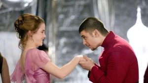 Emma Watson i Stanislav Ianevski w "Harrym Potterze"