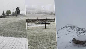 W Polsce zrobiło się biało. Są zdjęcia i nagrania