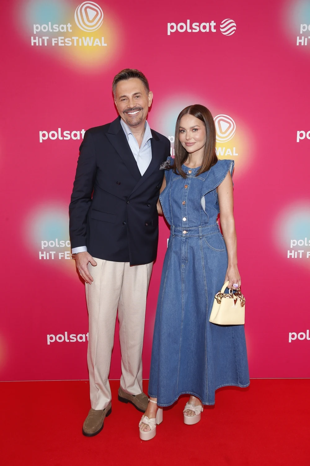 Krzysztof Ibisz i Paulina Sykut-Jeżyna