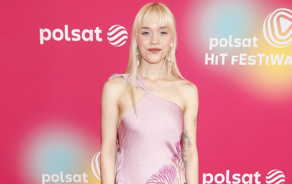 Bryska na konferencji Polsat Hit Festiwal 2025