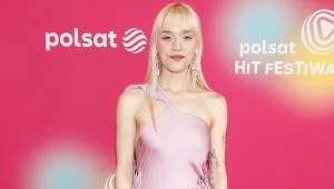 Bryska na konferencji Polsat Hit Festiwal 2025