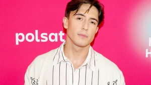 Dawid Kwiatkowski na konferencji Polsat Hit Festiwalu