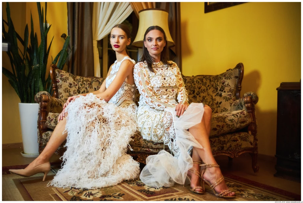 Kreacja Barbary Cały prezentowana na pokazie CAŁY FASHION - fot. Paweł Szwajkowski Kreacja Barbary Cały prezentowana na pokazie CAŁY FASHION - fot. Paweł Szwajkowski