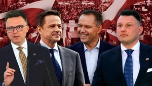 Kampania wyborcza na ostatniej prostej/ grafika: A.Włodarczyk*