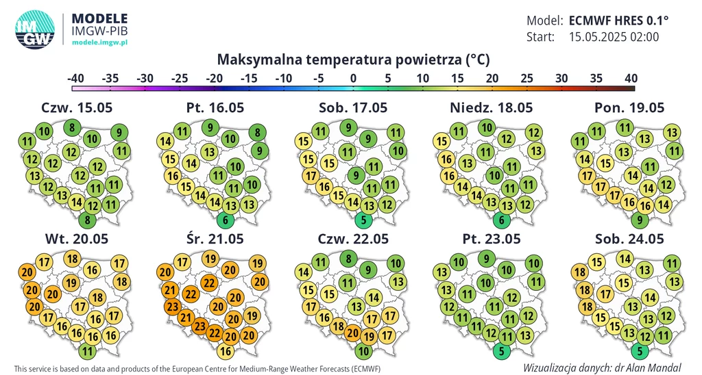 Obecnie ochłodzenie jest największe, jednak cieplej zrobi się dopiero na początku przyszłego tygodnia Obecnie ochłodzenie jest największe, jednak cieplej zrobi się dopiero na początku przyszłego tygodnia