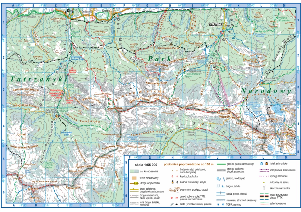 Matura z geografii rozszerzonej. Mapa do zadań 1-6 Matura z geografii rozszerzonej. Mapa do zadań 1-6