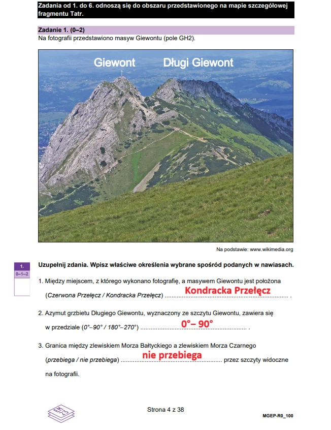 Matura 2025. Rozszerzona geografia, arkusz CKE - strona 4