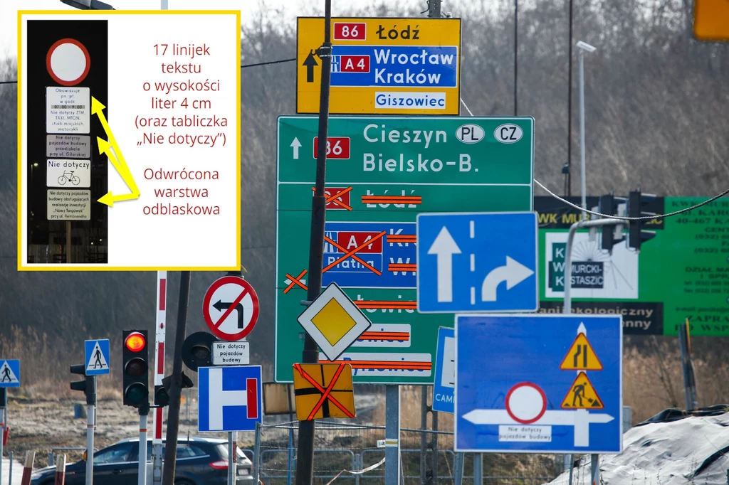 Raport NIK ujawnił szokującą skalę zaniedbań dotyczących ustawiania znaków drogowych w Polsce Raport NIK ujawnił szokującą skalę zaniedbań dotyczących ustawiania znaków drogowych w Polsce