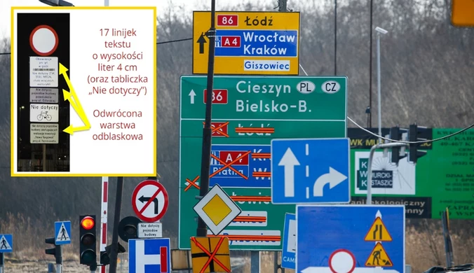 Raport NIK ujawnił szokującą skalę zaniedbań dotyczących ustawiania znaków drogowych w Polsce