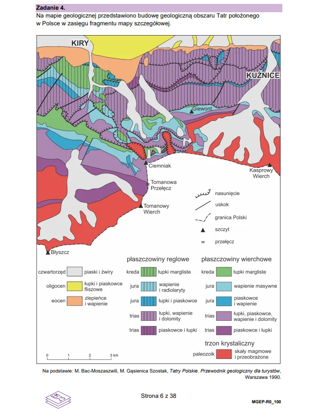 Matura 2025. Rozszerzona geografia, arkusz CKE - strona 6