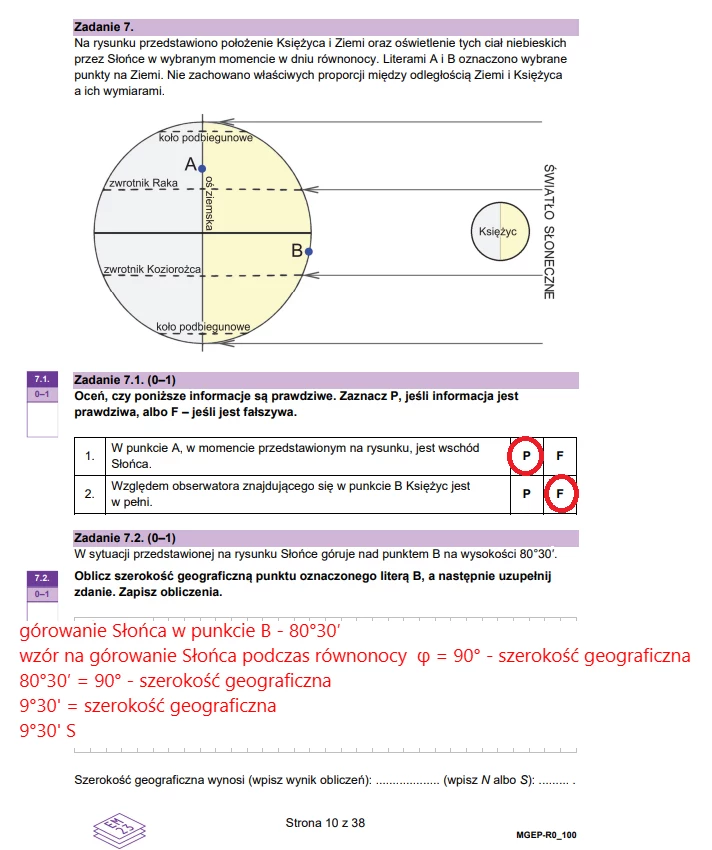 Matura 2025. Rozszerzona geografia, arkusz CKE - strona 10 Matura 2025. Rozszerzona geografia, arkusz CKE - strona 10