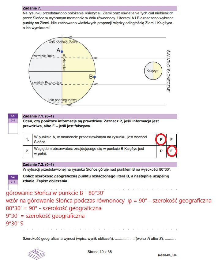 Matura 2025. Rozszerzona geografia, arkusz CKE - strona 10