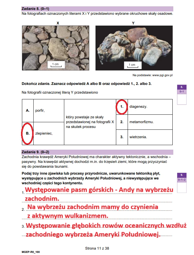 Matura 2025. Rozszerzona geografia, arkusz CKE - strona 11 Matura 2025. Rozszerzona geografia, arkusz CKE - strona 11