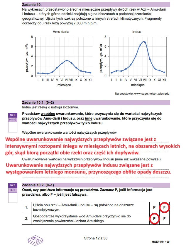Matura 2025. Rozszerzona geografia, arkusz CKE - strona 12
