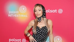 Doda zachwyciła na konferencji Polsat Hit Festiwal. Postawiła na modny wzór