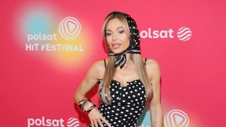 Doda na konferencji Polsat Hit Festiwal 