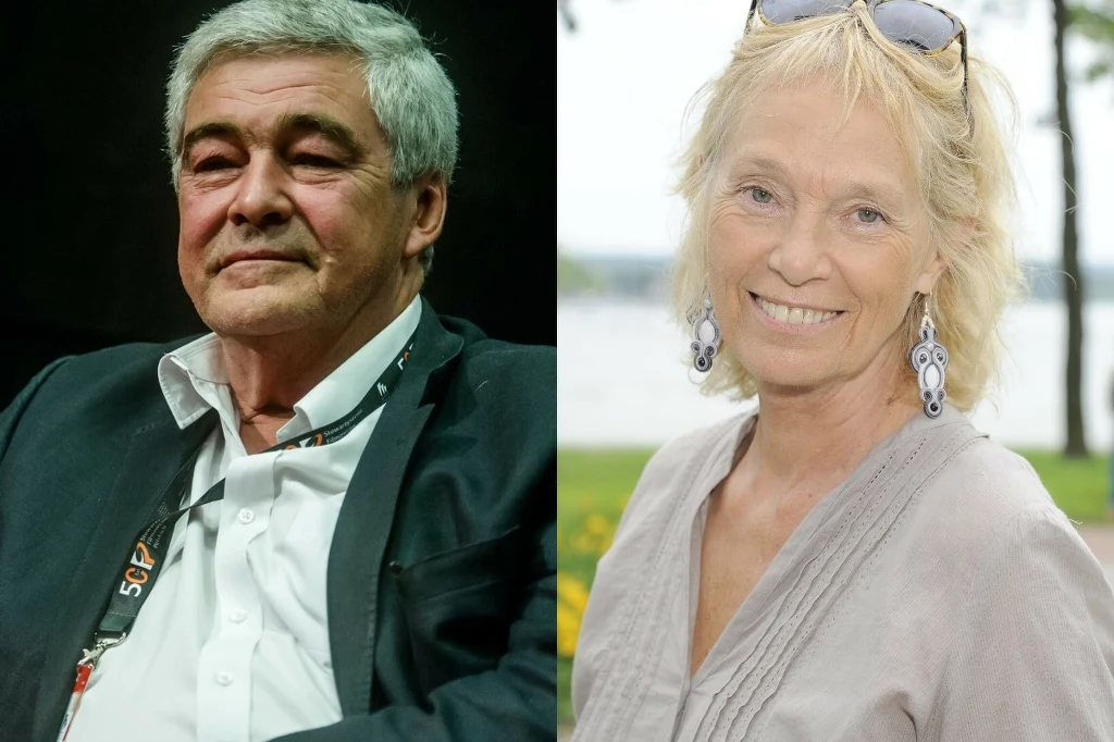 Leszek Teleszyński i Małgorzata Braunek Leszek Teleszyński i Małgorzata Braunek