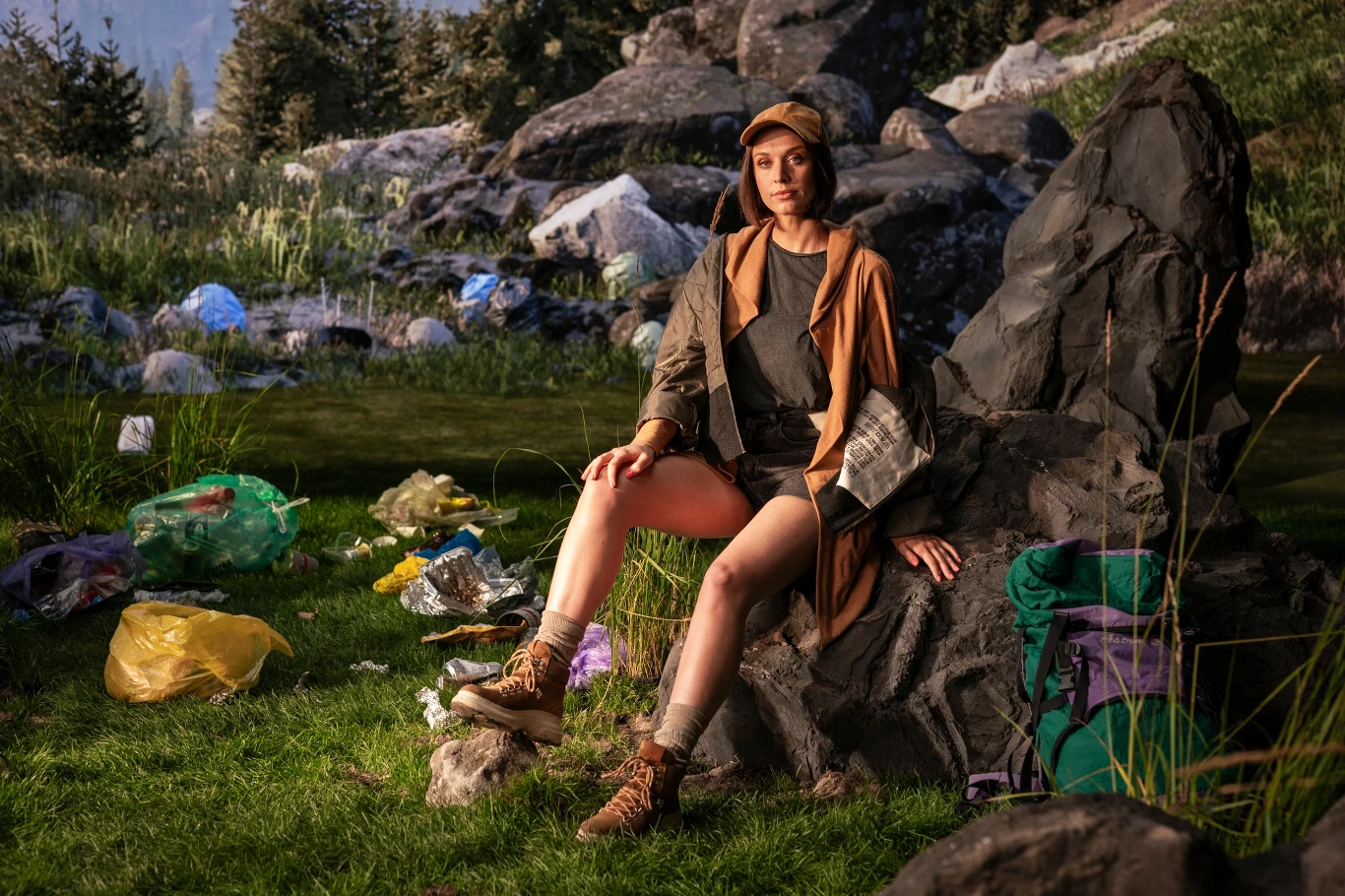 Anna Dereszowska z spocie Stowarzyszenia - fot. ATM Virtual