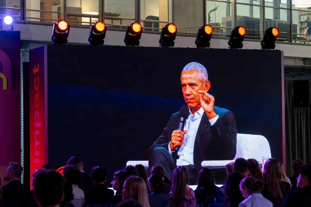 Barack Obama na Impact w Poznaniu