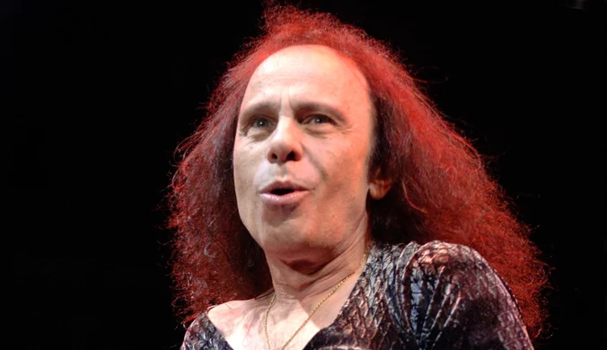 Ronnie James Dio w składzie Heaven & Hell - Concord w Kalifornii, 30 września 2007 r.
