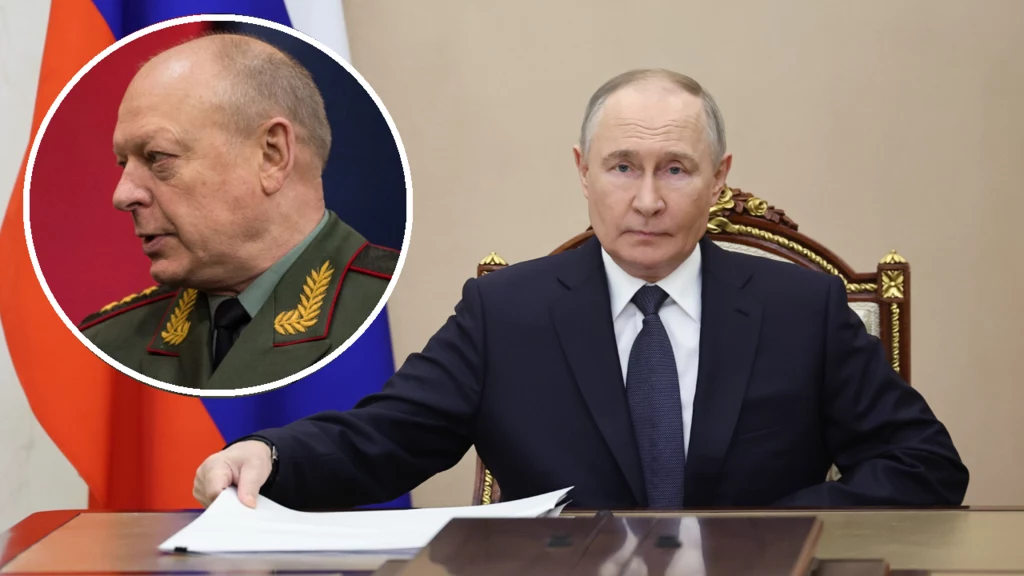 Putin zwolnił dowódcę Wojsk Lądowych gen. Salukowa Putin zwolnił dowódcę Wojsk Lądowych gen. Salukowa