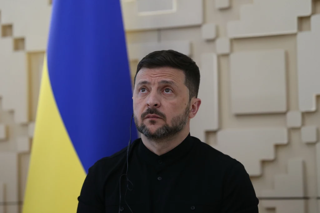 Prezydent Ukrainy Wołodymyr Zełenski Prezydent Ukrainy Wołodymyr Zełenski