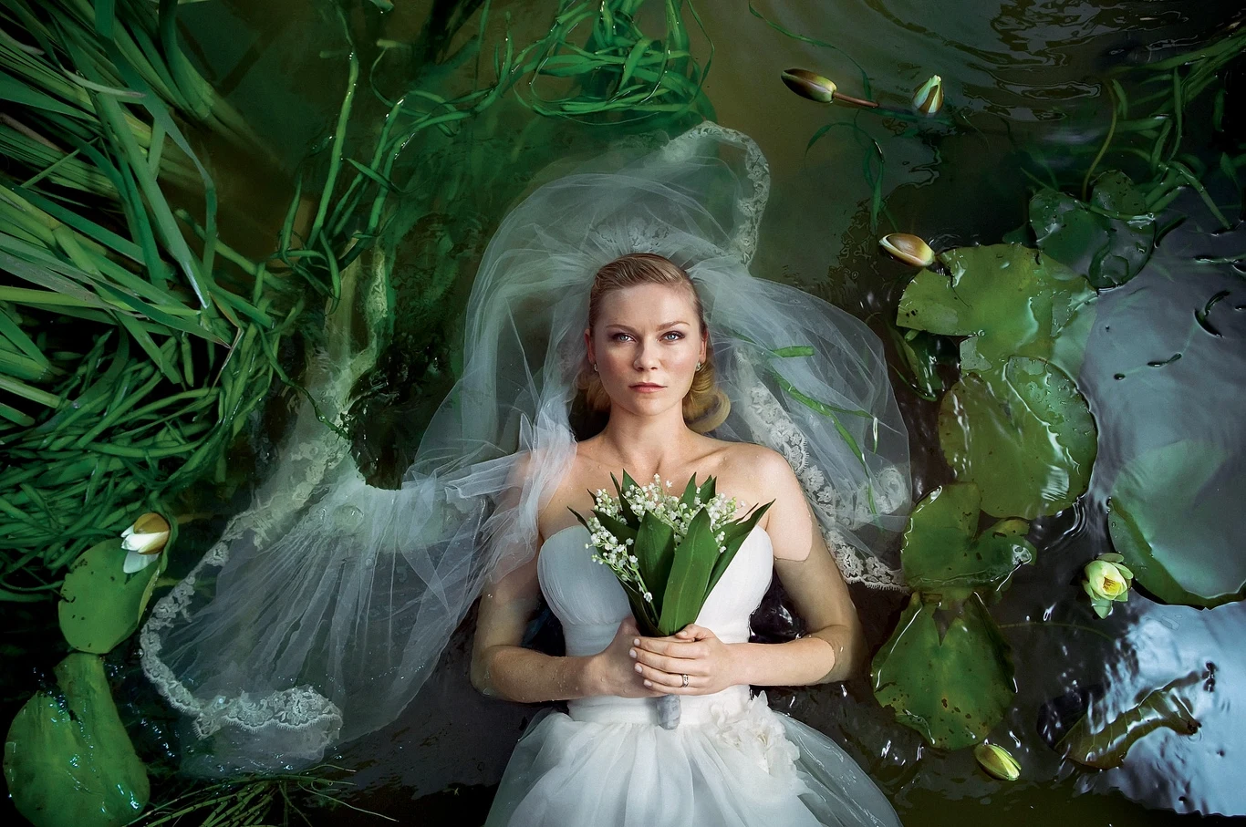 Kirsten Dunst w filmie "Melancholia" 