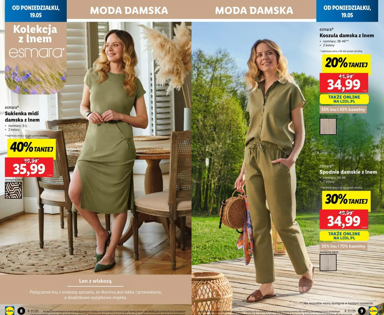 Ta lniana kolekcja z Lidla to hit sezonu. Ceny zaskakują!