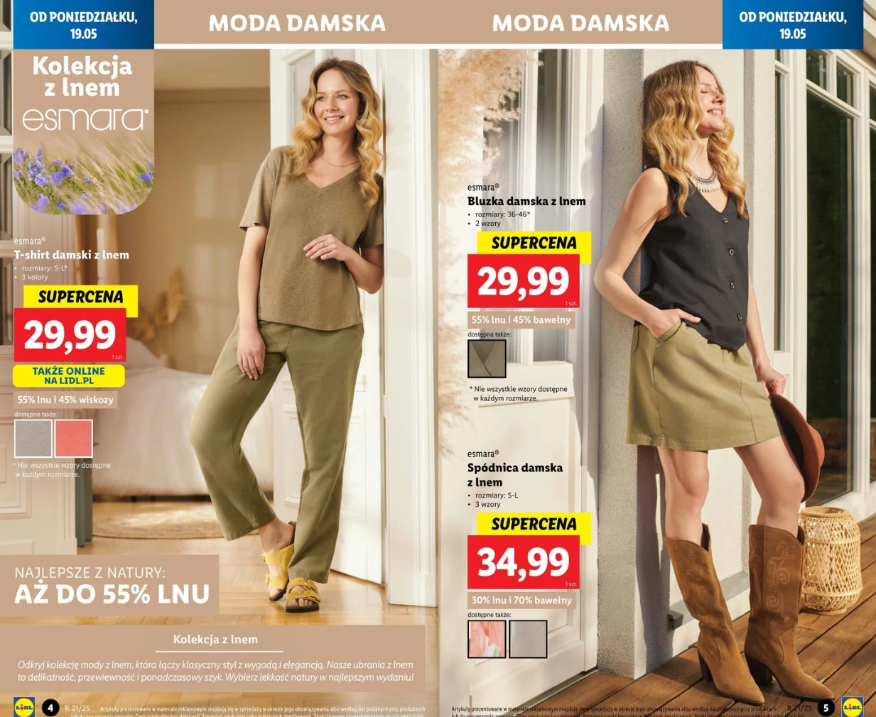 Ta lniana kolekcja z Lidla to hit sezonu. Ceny zaskakują!