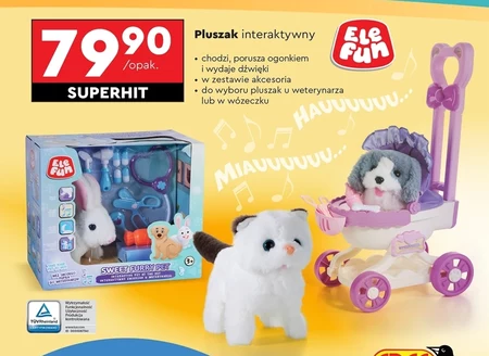 Interaktywny pluszak Ele fun