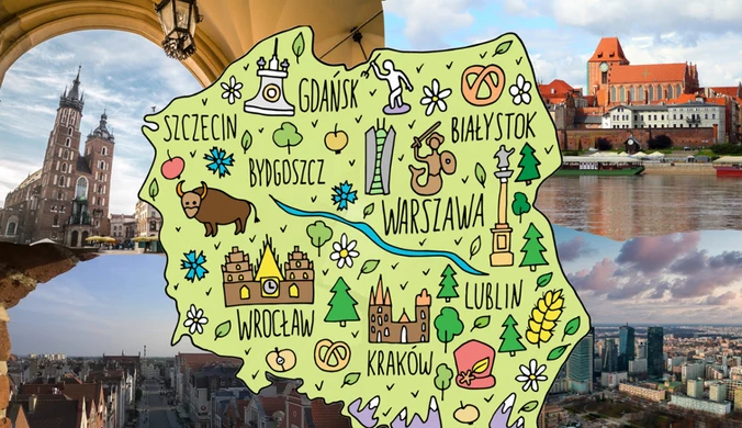 Czy znasz różne ciekawe fakty o polskich miastach? Sprawdź się w naszym quizie!