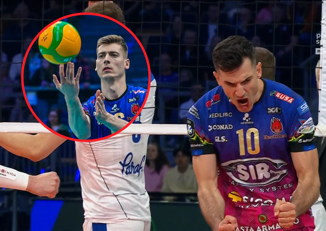 Wassim Ben Tara pomógł Perugii w awansie do finału Ligi Mistrzów. Kamil Semeniuk nie znalazł się w podstawowym składzie