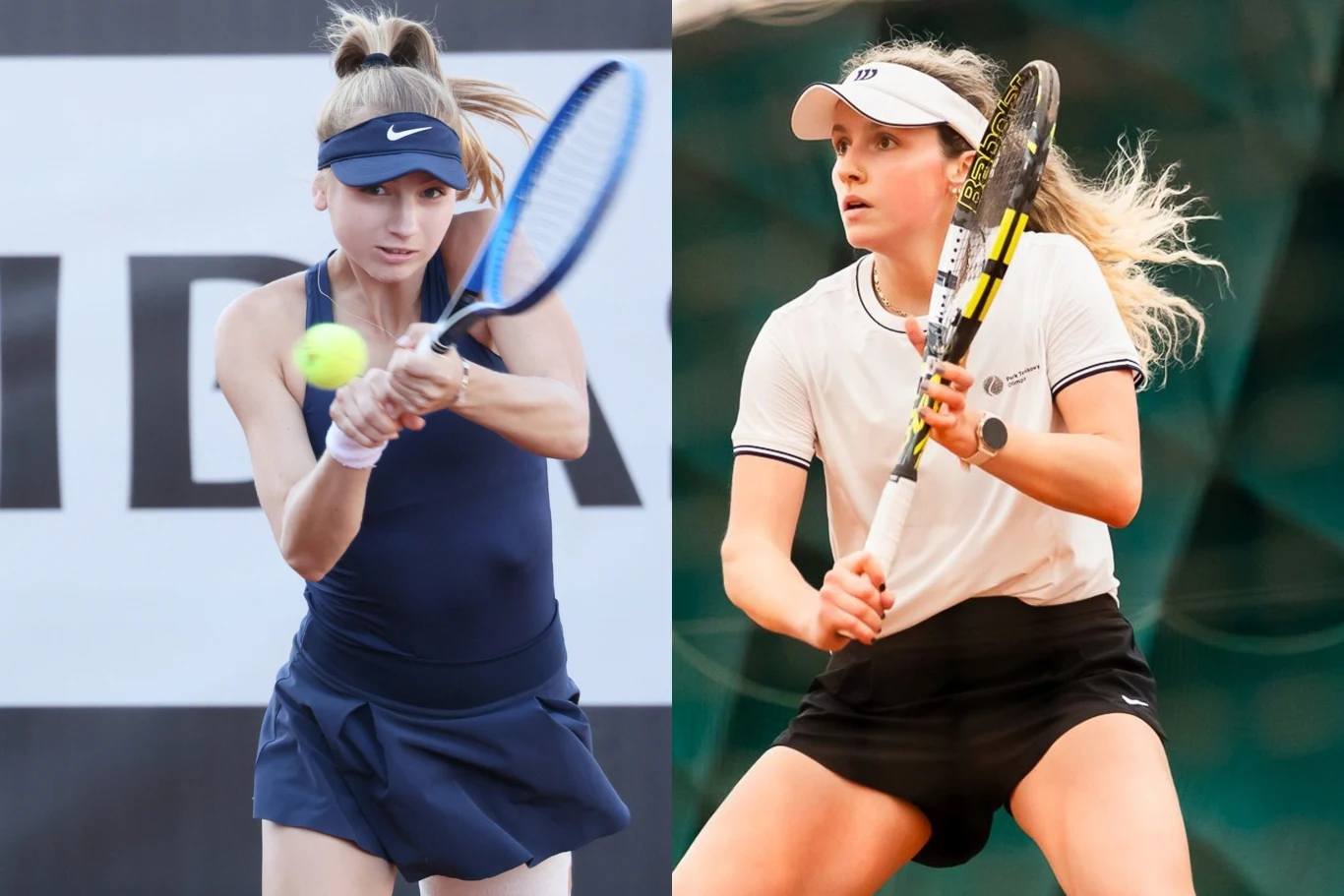 Anna Hertel (z lewej) i Nadia Kulbiej zagrają w niedzielę o tytuł ITF. Dla tej drugiej to debiut w zawodowym turnieju Anna Hertel (z lewej) i Nadia Kulbiej zagrają w niedzielę o tytuł ITF. Dla tej drugiej to debiut w zawodowym turnieju