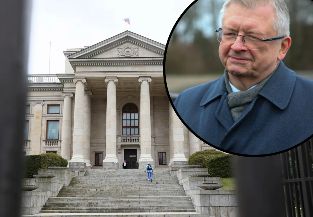 Rosjanie otworzyli propagandową wystawę w swojej ambasadzie w Warszawie. Na zdj. ambasador Siergiej Andriejew Rosjanie otworzyli propagandową wystawę w swojej ambasadzie w Warszawie. Na zdj. ambasador Siergiej Andriejew