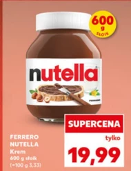 Krem orzechowy Nutella