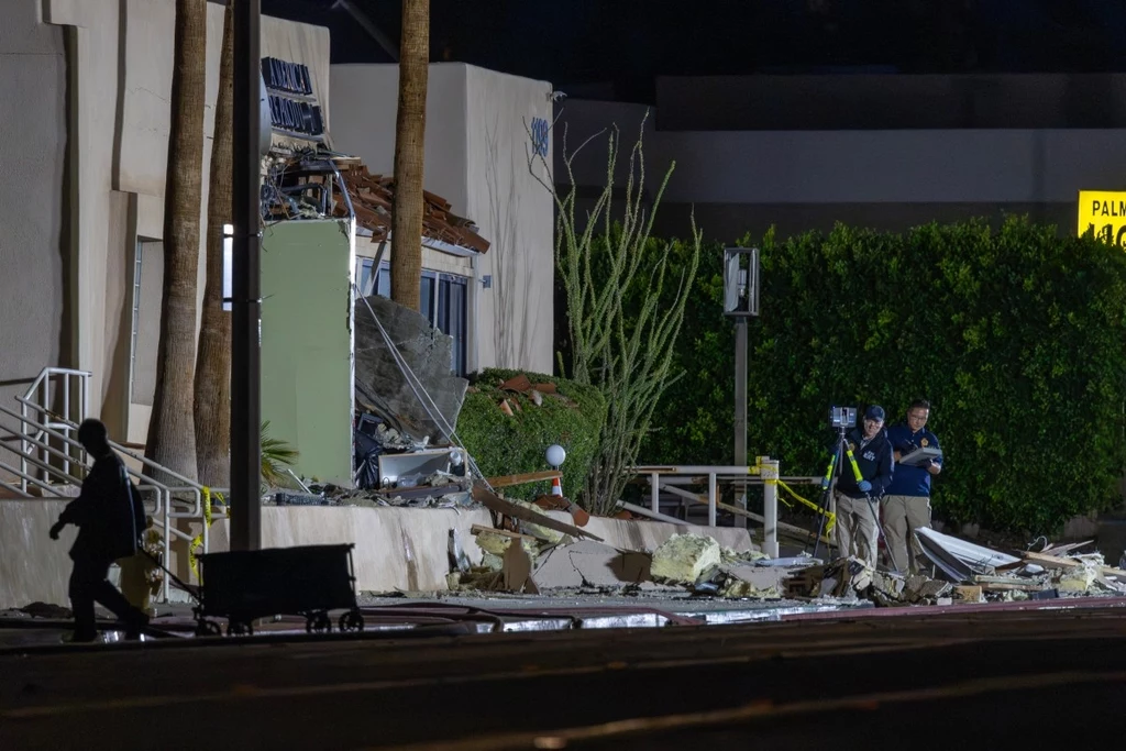 USA. Eksplozja samochodu w Palm Springs. Nie żyje jedna osoba USA. Eksplozja samochodu w Palm Springs. Nie żyje jedna osoba