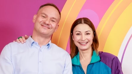 Takiej Joanny Brodzik nie znaliśmy! Wspólnie z bratem Radosławem w "halo tu polsat" wspominała dawne czasy