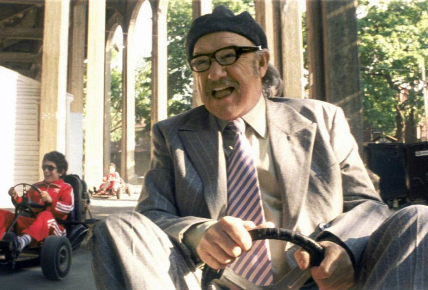 Gene Hackman w filmie "Genialny klan" Gene Hackman w filmie "Genialny klan"