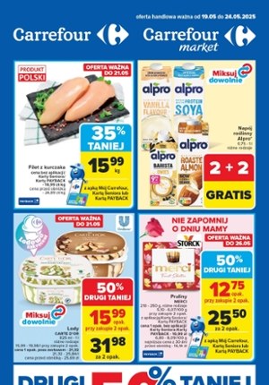 Gazetka promocyjna Carrefour, ważna od 19.05.2025 do 24.05.2025.