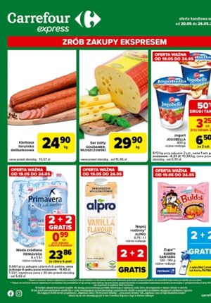 Gazetka promocyjna Carrefour Express, ważna od 20.05.2025 do 26.05.2025.