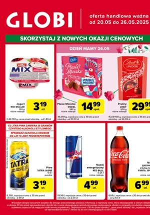 Gazetka promocyjna Globi, ważna od 20.05.2025 do 26.05.2025.